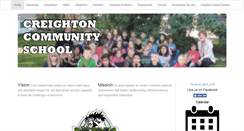 Desktop Screenshot of creightonschool.com